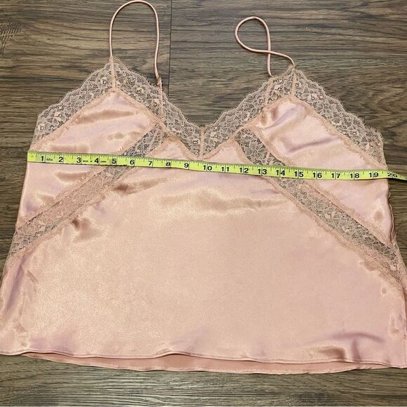 Victoria’s Secret Lightweight Camisole Top Dusty Rose Pink Adjustable Strap XL - Picture 16 of 16